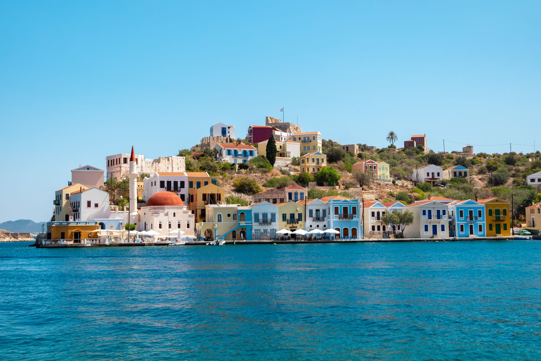 Quelle île choisir pour des vacances sans vent en Grèce ?